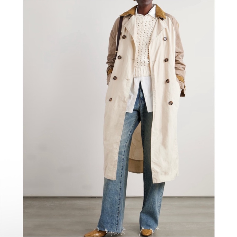 Barbour Ingleby Shower-Proof Trench Coat Sz 12 NWT